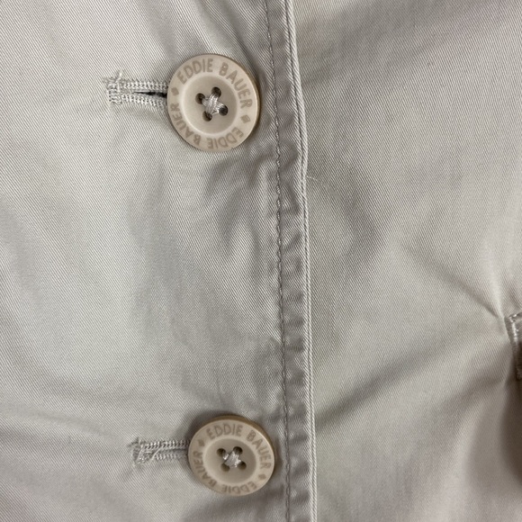 Eddie Bauer Cotton Lightweight Button Closure Lightweight Utility Jacket - Picture 8 of 16